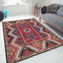 Conceptum Els1788 Alfombra de Pasillo de Terciopelo 80x200 cm, Impresión Digital 3D, Suave y Duradera, Antideslizante, Lavable a Máquina